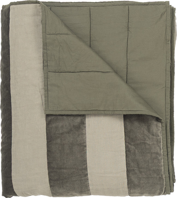 pine Striped Bedspread 220x240cm